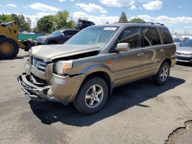 HONDA PILOT EX 2008 with VIN 5FNYF18428B024747 - Photo from auction
