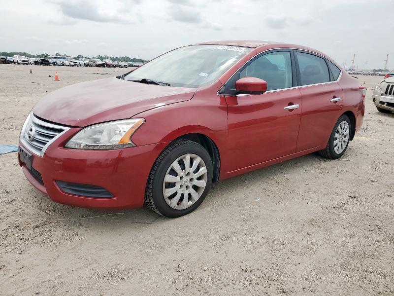 NISSAN SENTRA S 2014 with VIN 3N1AB7AP7EY309872 - Photo from auction