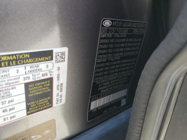 Photo 14 from auction – 2019 LAND ROVER RANGE ROVE with VIN SALGS5RE0KA558358