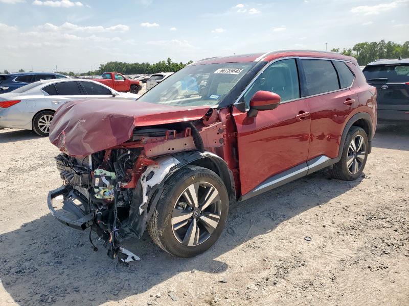 NISSAN ROGUE SL 2022 with VIN 5N1BT3CA8NC696985 - Photo from auction