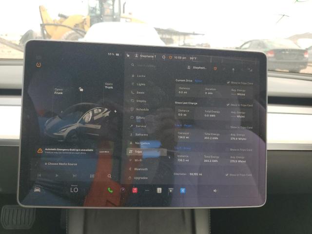 Photo 9 from auction – 2022 TESLA MODEL 3 with VIN 5YJ3E1EA7NF153277