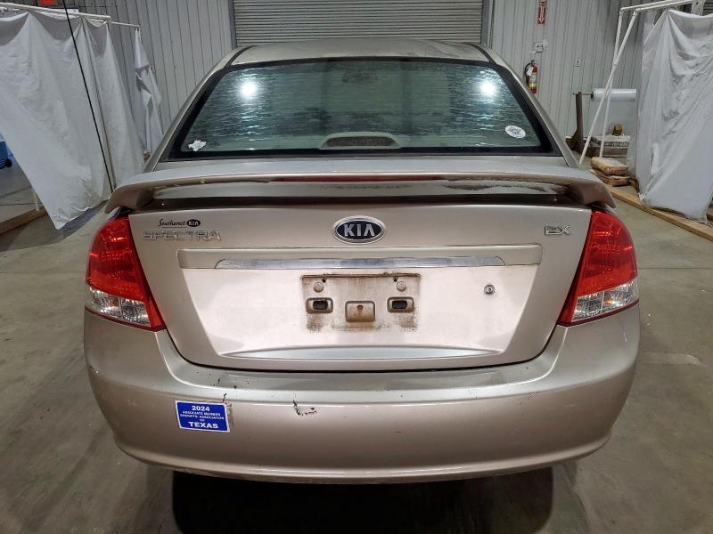 Photo 6 from auction – 2008 KIA SPECTRA EX with VIN KNAFE121185567689