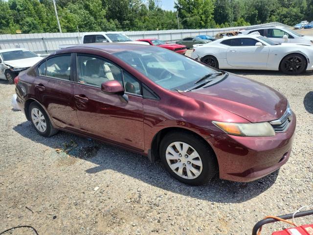 Photo 4 from auction – 2012 HONDA CIVIC LX with VIN 19XFB2F56CE099650