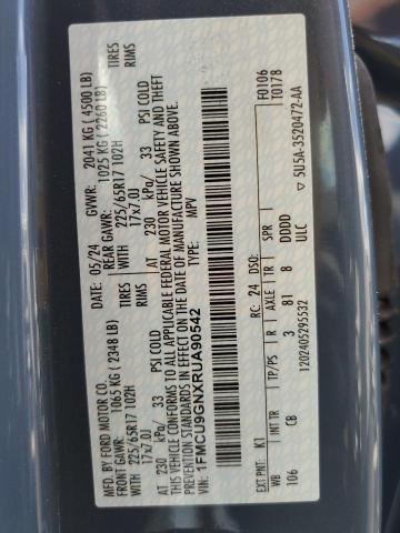 Photo 14 from auction – 2024 FORD ESCAPE ACT with VIN 1FMCU9GNXRUA90542