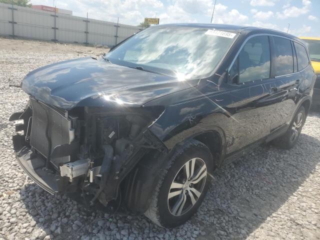 HONDA PILOT EX 2017 with VIN 5FNYF6H35HB003492 - Photo from auction