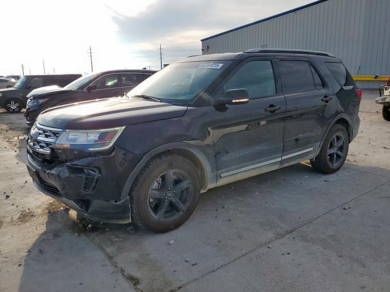 FORD EXPLORER X 2018 with VIN 1FM5K7D88JGC69568 - Photo from auction