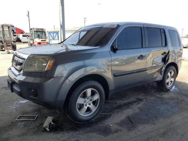 HONDA PILOT LX 2011 with VIN 5FNYF3H27BB039858 - Photo from auction