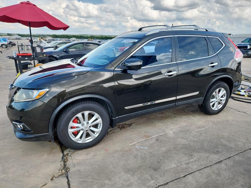 NISSAN ROGUE S 2015 with VIN KNMAT2MT4FP535473 - Photo from auction
