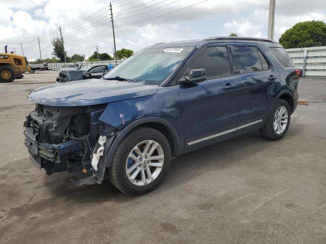FORD EXPLORER XLT 2017 with VIN 1FM5K7D86HGC53413 - Photo from auction