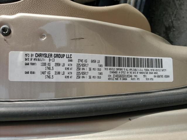 Photo 14 from auction – 2014 DODGE GRAND CARA with VIN 2C4RDGBG5ER105340