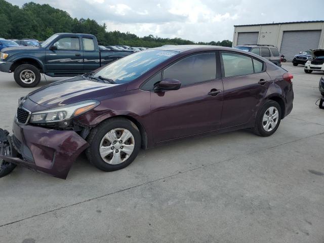 KIA FORTE LX 2017 with VIN 3KPFK4A72HE081657 - Photo from auction