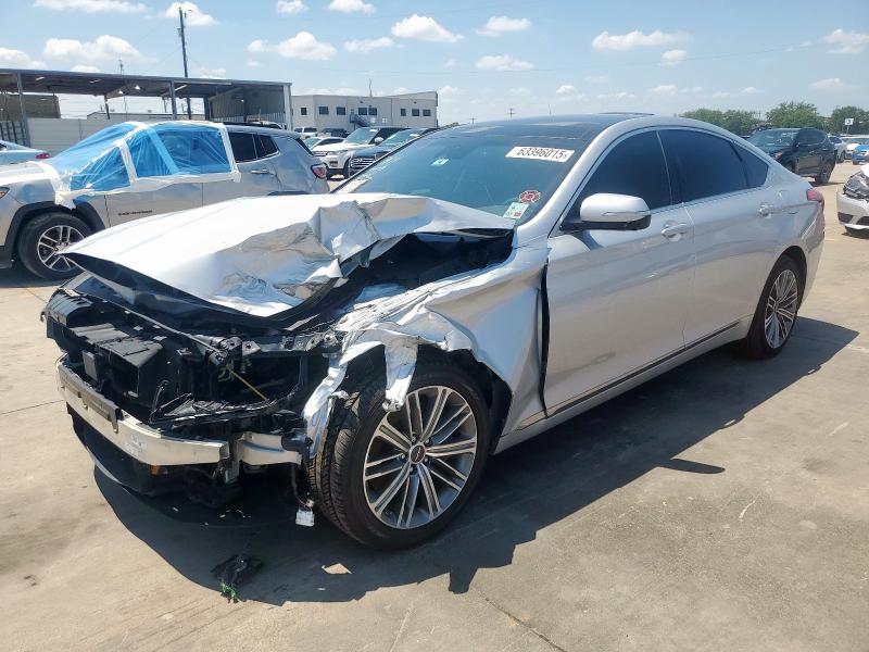 GENESIS G80 BASE 2018 with VIN KMHGN4JE6JU235901 - Photo from auction
