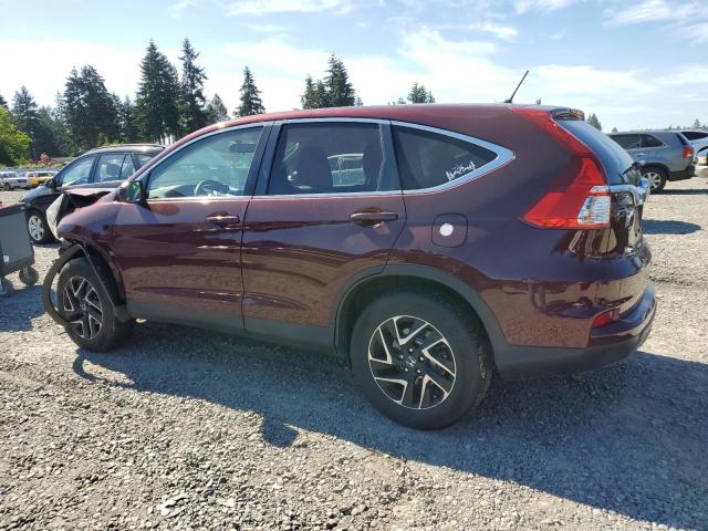 Photo 2 from auction – 2016 HONDA CR-V SE with VIN 2HKRM4H46GH606989