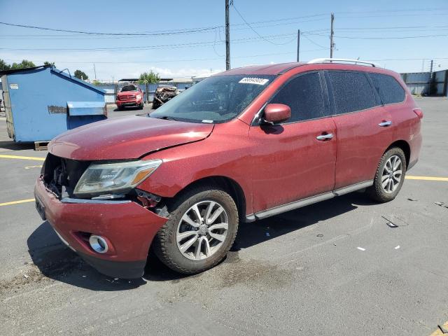 NISSAN PATHFINDER S 2016 with VIN 5N1AR2MM2GC607962 - Photo from auction