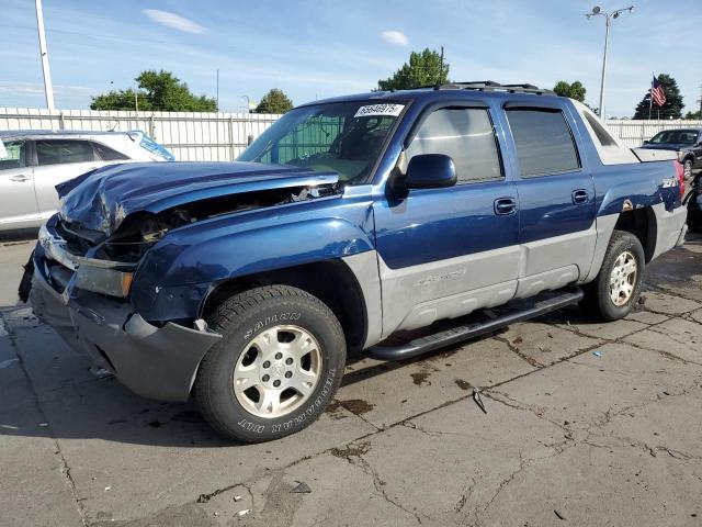 Photo 1 from auction – 2002 CHEVROLET AVALANCHE with VIN 3GNEK13T82G151752