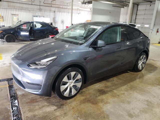 TESLA MODEL Y 2020 with VIN 5YJYGDEE7LF047672 - Photo from auction