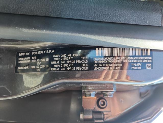 Photo 14 from auction – 2018 JEEP RENEGADE L with VIN ZACCJBBB4JPJ43840