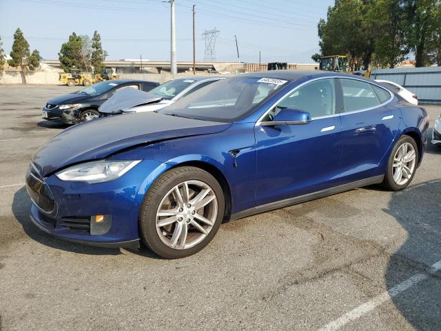 TESLA MODEL S 2015 with VIN 5YJSA1E1XFF111162 - Photo from auction