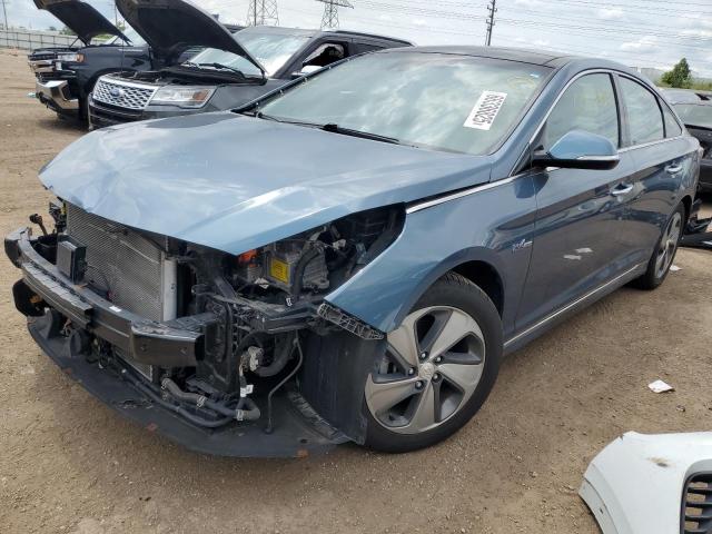HYUNDAI SONATA HYB 2016 with VIN KMHE34L15GA033570 - Photo from auction