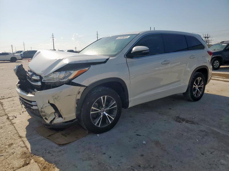 TOYOTA HIGHLANDER 2018 with VIN 5TDZZRFH9JS239950 - Photo from auction