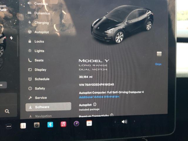 Photo 9 from auction – 2023 TESLA MODEL Y with VIN 7SAYGDEE4PA190245