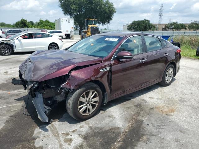 KIA OPTIMA LX 2016 with VIN 5XXGT4L37GG107672 - Photo from auction