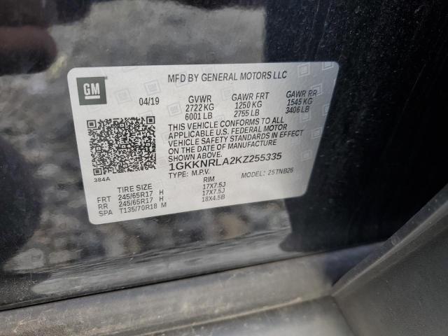 Photo 14 from auction – 2019 GMC ACADIA SLE with VIN 1GKKNRLA2KZ255335