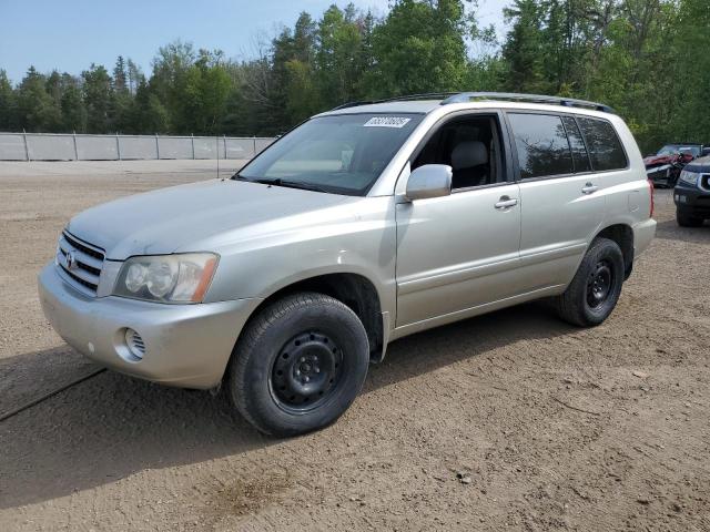 TOYOTA HIGHLANDER 2003 with VIN JTEHF21A530105136 - Photo from auction