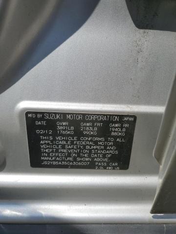 Photo 14 from auction – 2012 SUZUKI SX4 with VIN JS2YB5A35C6306007