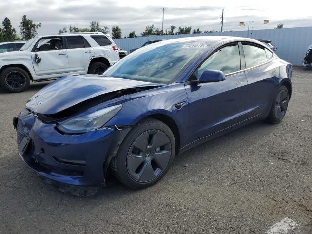 TESLA MODEL 3 2022 with VIN 5YJ3E1EB6NF325131 - Photo from auction