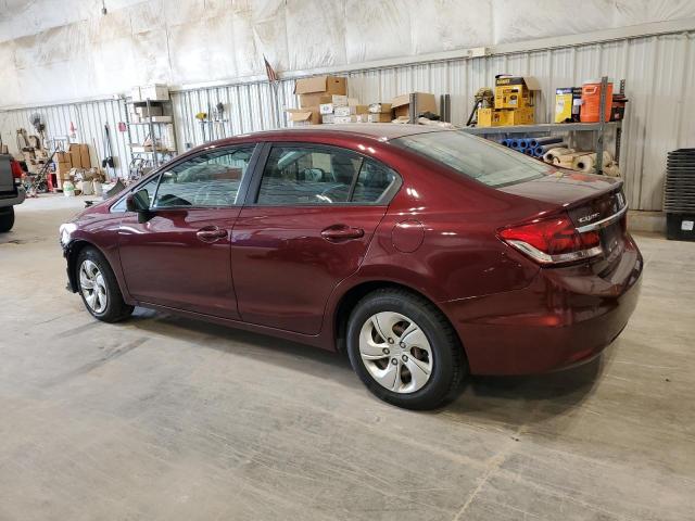 Photo 2 from auction – 2014 HONDA CIVIC LX with VIN 19XFB2F56EE083824