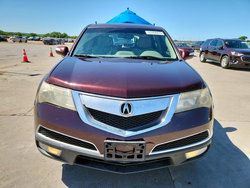 Photo 5 from auction – 2011 ACURA MDX TECHNO with VIN 2HNYD2H65BH525978