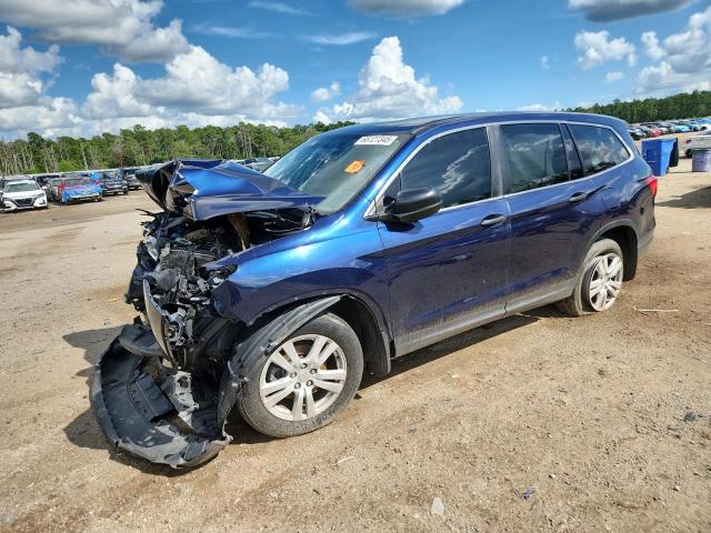 HONDA PILOT LX 2017 with VIN 5FNYF5H13HB043255 - Photo from auction