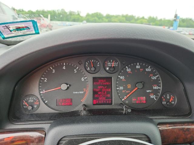 Photo 9 from auction – 2001 AUDI A4 2.8 QUA with VIN WAUDH68DX1A003002