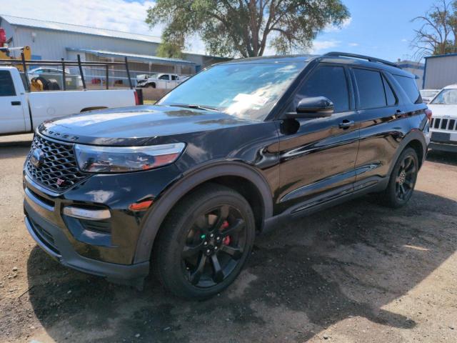 FORD EXPLORER S 2020 with VIN 1FM5K8GC1LGC80971 - Photo from auction