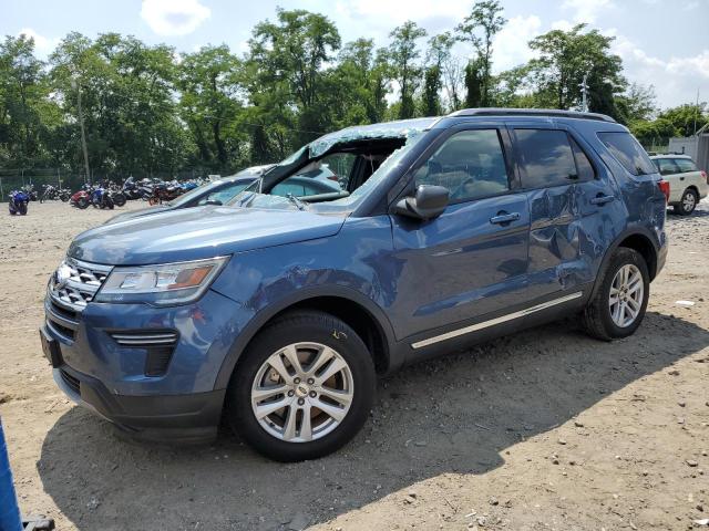 FORD EXPLORER X 2018 with VIN 1FM5K8D87JGC61550 - Photo from auction
