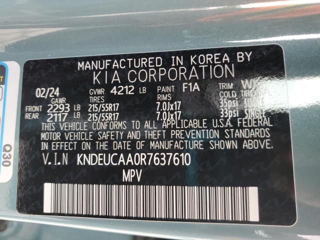 Photo 14 from auction – 2024 KIA SELTOS S with VIN KNDEUCAA0R7637610