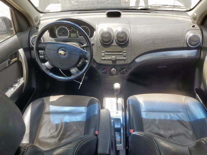 Photo 8 from auction – 2009 CHEVROLET AVEO LT with VIN KL1TG56E69B649237