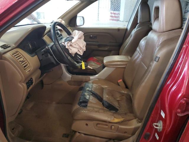 Photo 7 from auction – 2005 HONDA PILOT EXL with VIN 2HKYF18625H564212