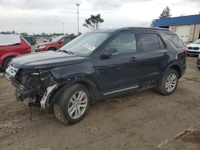 FORD EXPLORER X 2018 with VIN 1FM5K8D81JGC83737 - Photo from auction