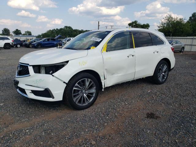 ACURA MDX TECHNO 2017 with VIN 5FRYD4H50HB017021 - Photo from auction