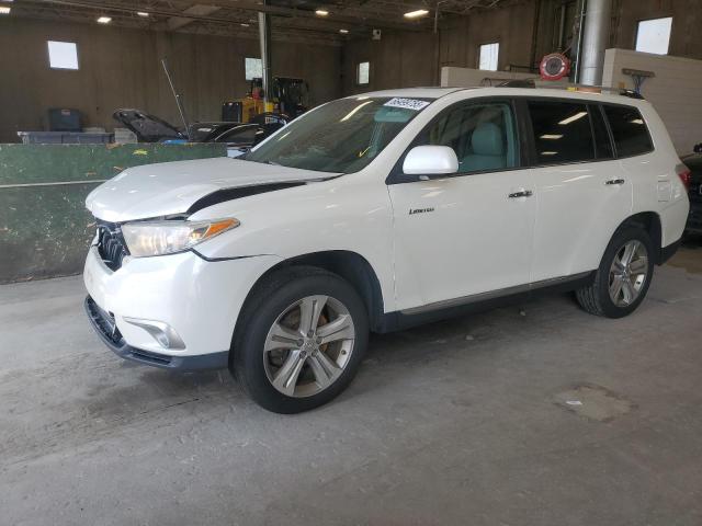 TOYOTA HIGHLANDER 2013 with VIN 5TDDK3EH2DS179768 - Photo from auction