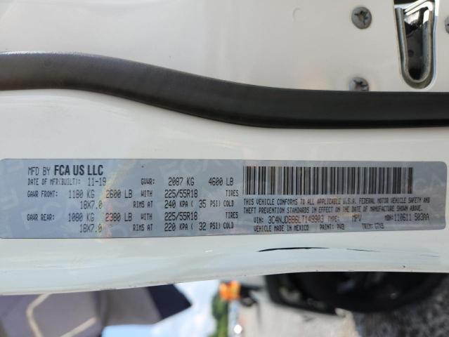 Photo 14 from auction – 2020 JEEP COMPASS LA with VIN 3C4NJDBB6LT149903