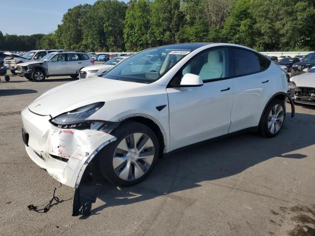 TESLA MODEL Y 2020 with VIN 5YJYGDEE7LF027633 - Photo from auction