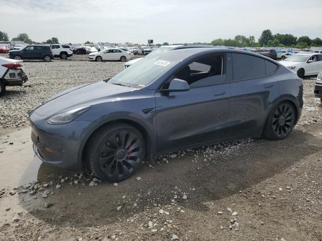 TESLA MODEL Y 2022 with VIN 7SAYGDEF9NF455315 - Photo from auction