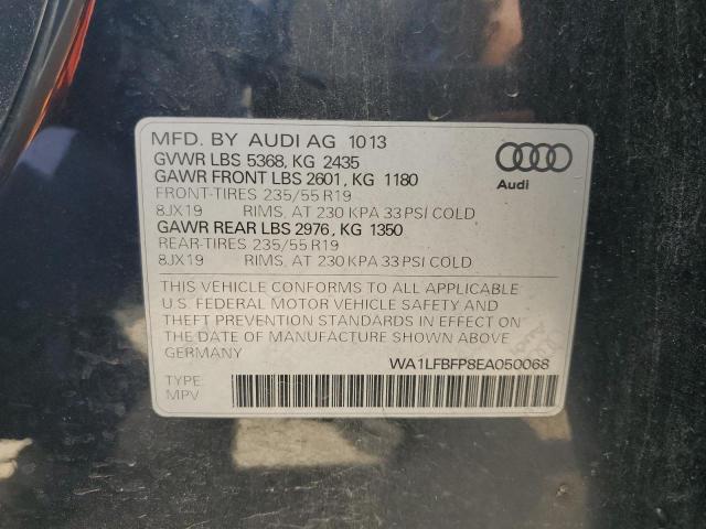 Photo 14 from auction – 2014 AUDI Q5 PREMIUM with VIN WA1LFBFP8EA050068