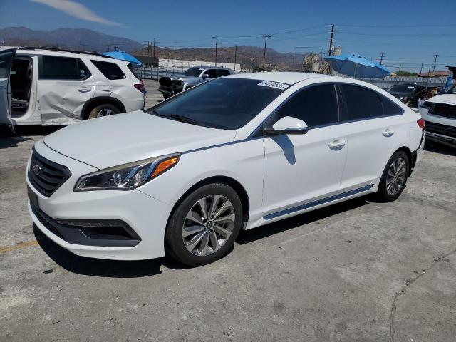 HYUNDAI SONATA SPO 2017 with VIN 5NPE34AF5HH473723 - Photo from auction