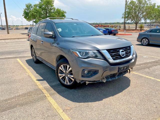 NISSAN PATHFINDER 2018 with VIN 5N1DR2MN1JC636656 - Photo from auction
