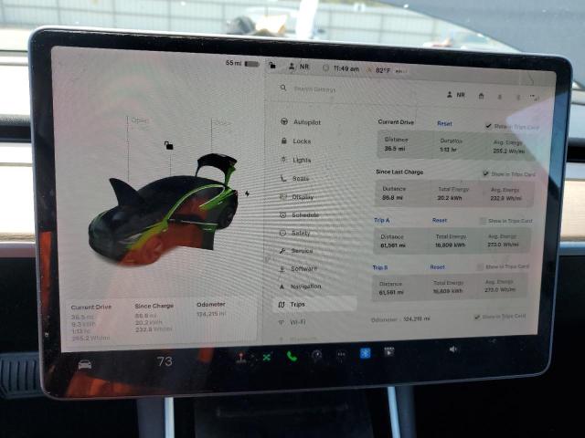Photo 9 from auction – 2018 TESLA MODEL 3 with VIN 5YJ3E1EA1JF033887