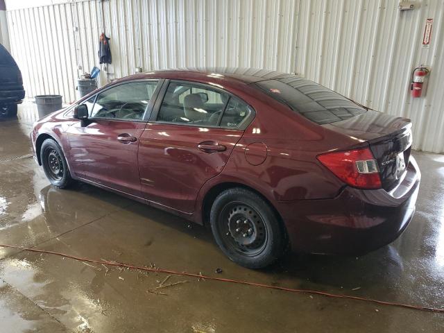 Photo 2 from auction – 2012 HONDA CIVIC LX with VIN 19XFB2F51CE032728